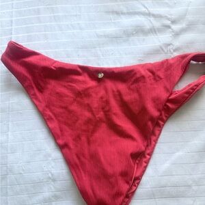 Victoria's Secret Red Bikini Bottom